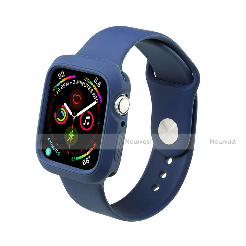 Ultra-thin Silicone Gel Soft Case 360 Degrees Cover for Apple iWatch 5 40mm