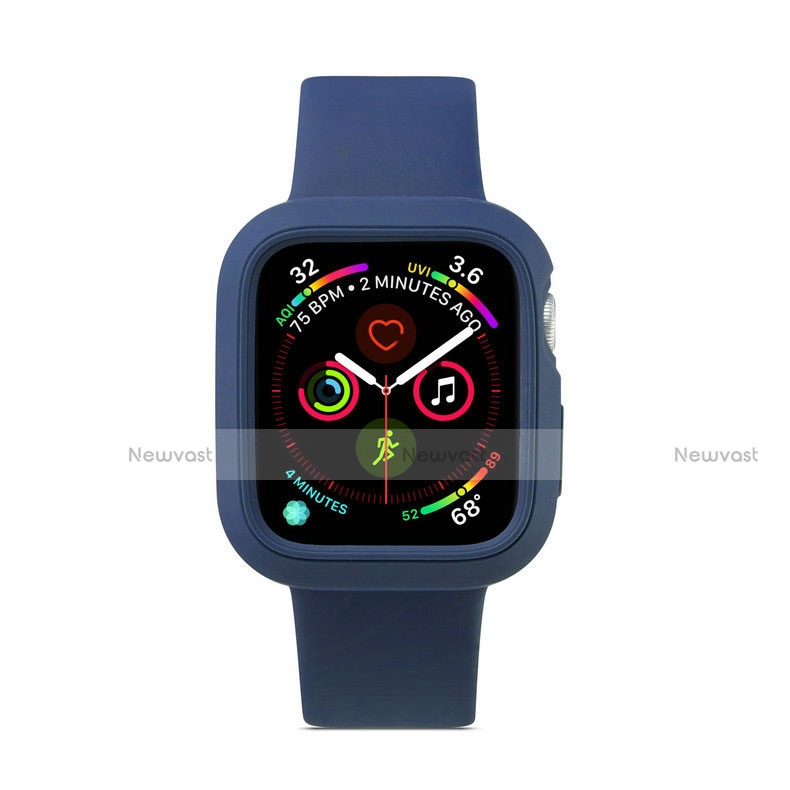 Ultra-thin Silicone Gel Soft Case 360 Degrees Cover for Apple iWatch 5 44mm