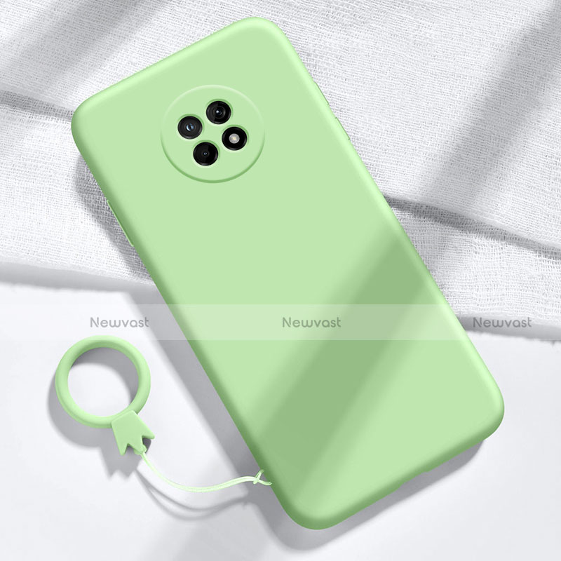 Ultra-thin Silicone Gel Soft Case 360 Degrees Cover for Huawei Enjoy 20 Plus 5G Green