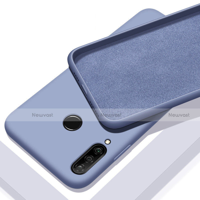 Ultra-thin Silicone Gel Soft Case 360 Degrees Cover for Huawei Enjoy 9s Sky Blue