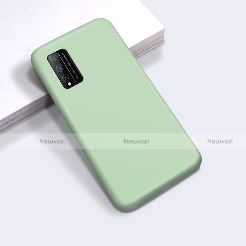 Ultra-thin Silicone Gel Soft Case 360 Degrees Cover for Huawei Honor Play4T Pro Green