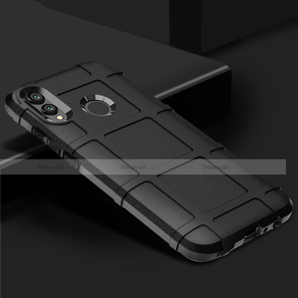 Ultra-thin Silicone Gel Soft Case 360 Degrees Cover for Huawei Honor View 10 Lite Black