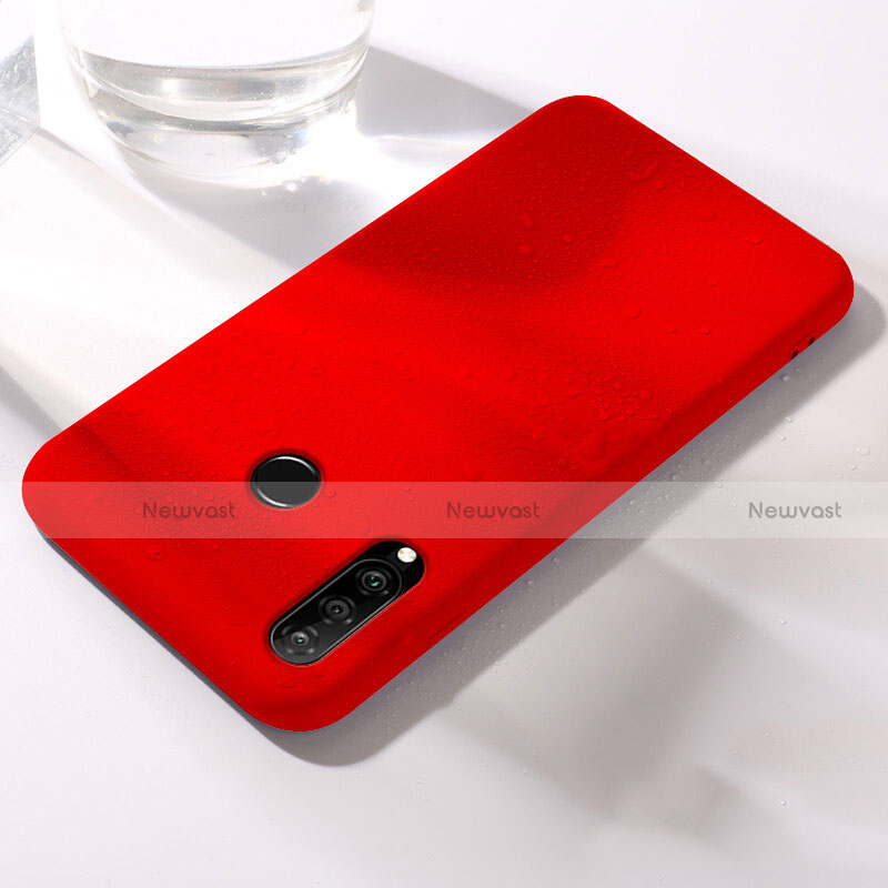 Ultra-thin Silicone Gel Soft Case 360 Degrees Cover for Huawei Nova 4e Red