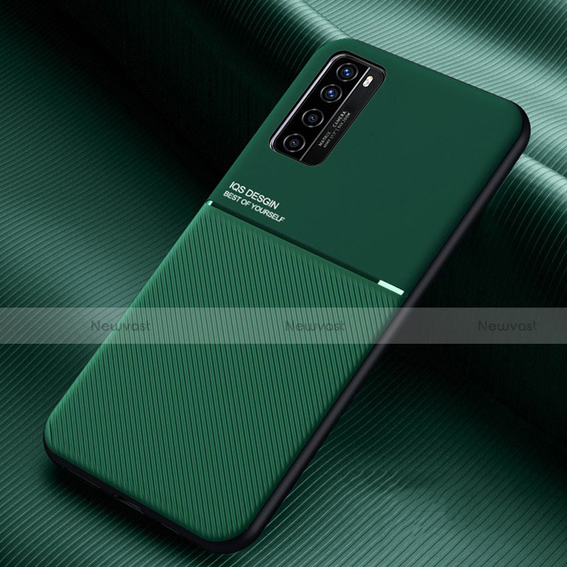 Ultra-thin Silicone Gel Soft Case 360 Degrees Cover for Huawei Nova 7 5G Green