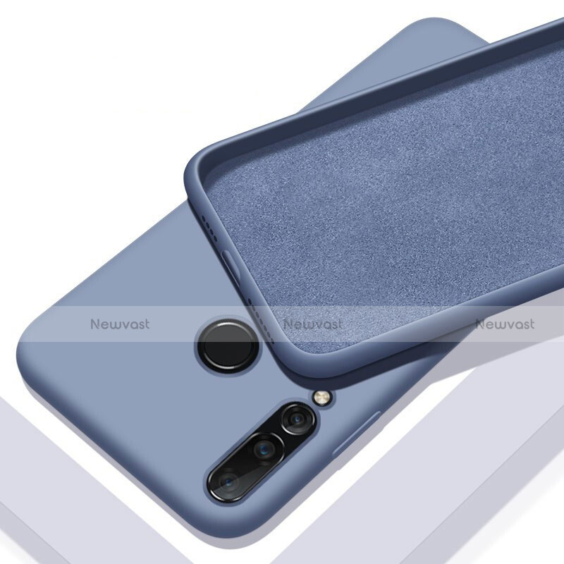 Ultra-thin Silicone Gel Soft Case 360 Degrees Cover for Huawei P20 Lite (2019) Sky Blue