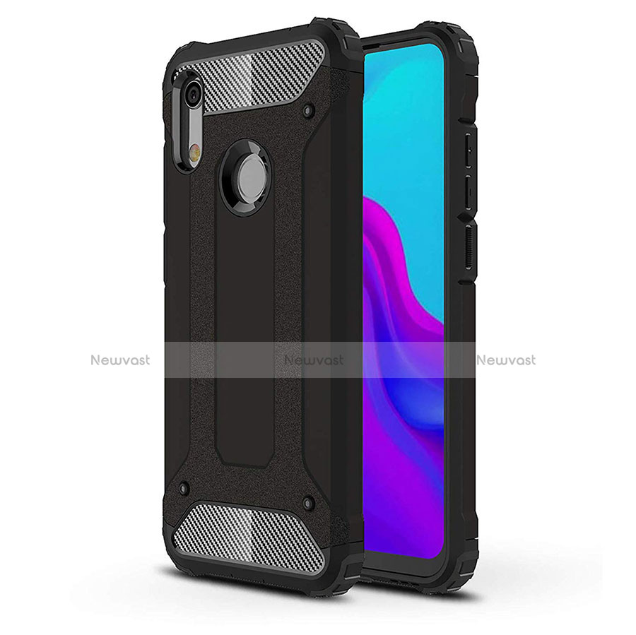 Ultra-thin Silicone Gel Soft Case 360 Degrees Cover for Huawei Y6 (2019) Black