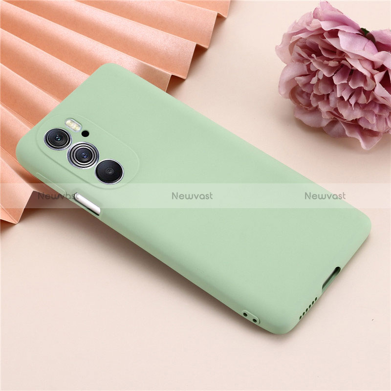 Ultra-thin Silicone Gel Soft Case 360 Degrees Cover for Motorola Moto Edge X30 5G Green
