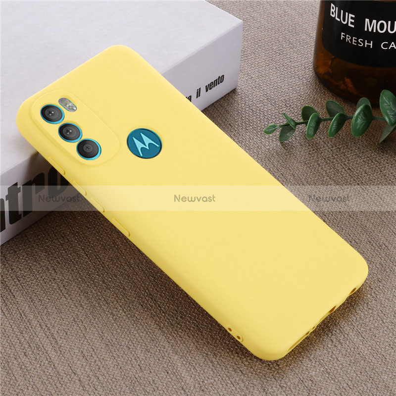 Ultra-thin Silicone Gel Soft Case 360 Degrees Cover for Motorola Moto G71 5G