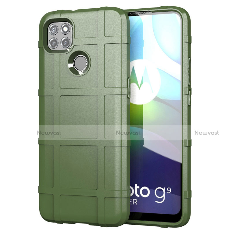Ultra-thin Silicone Gel Soft Case 360 Degrees Cover for Motorola Moto G9 Power