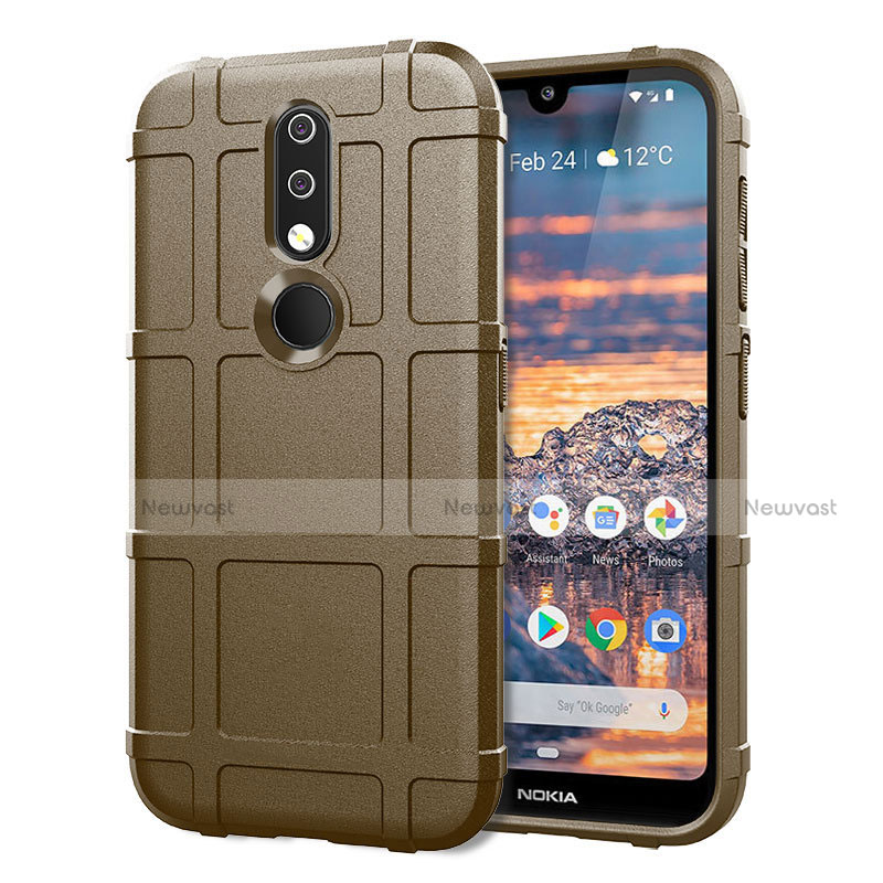 Ultra-thin Silicone Gel Soft Case 360 Degrees Cover for Nokia 4.2