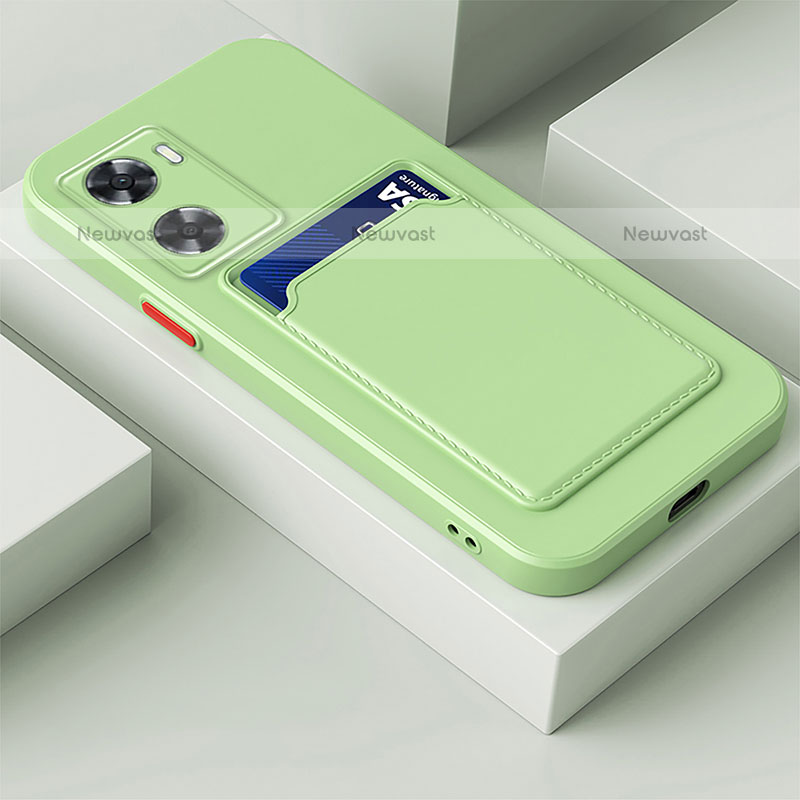 Ultra-thin Silicone Gel Soft Case 360 Degrees Cover for OnePlus Nord N20 SE Green