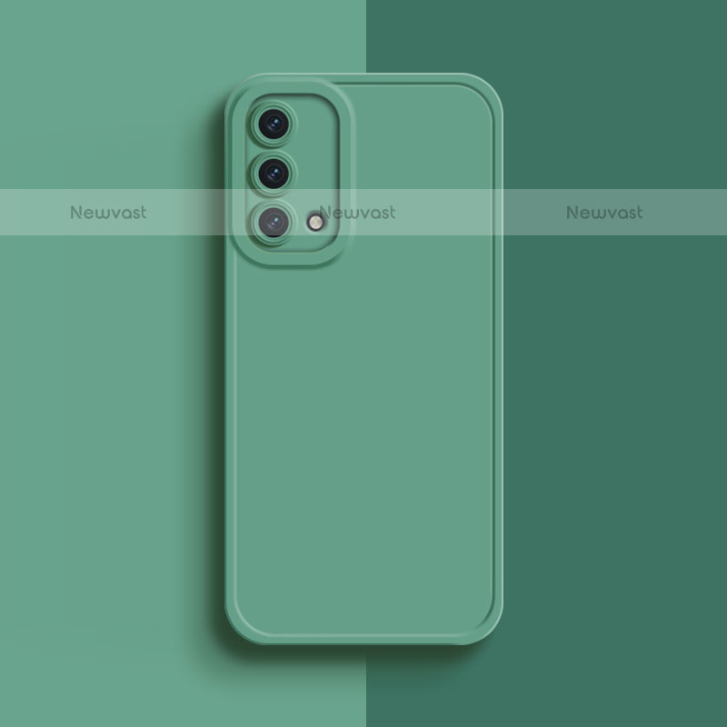 Ultra-thin Silicone Gel Soft Case 360 Degrees Cover for Oppo A93 5G Green