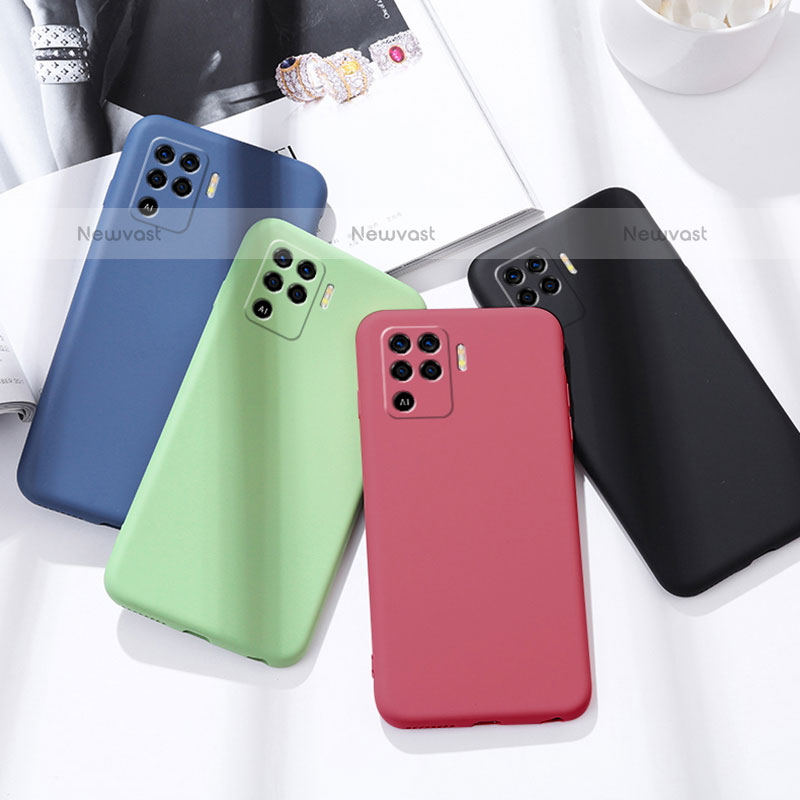 Ultra-thin Silicone Gel Soft Case 360 Degrees Cover for Oppo F19 Pro