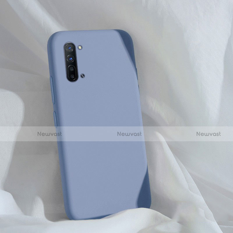 Ultra-thin Silicone Gel Soft Case 360 Degrees Cover for Oppo Find X2 Lite Gray