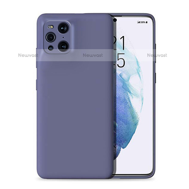 Ultra-thin Silicone Gel Soft Case 360 Degrees Cover for Oppo Find X3 Pro 5G