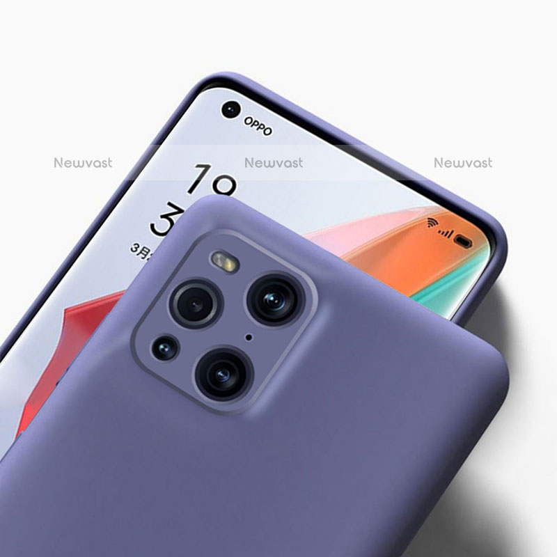 Ultra-thin Silicone Gel Soft Case 360 Degrees Cover for Oppo Find X3 Pro 5G