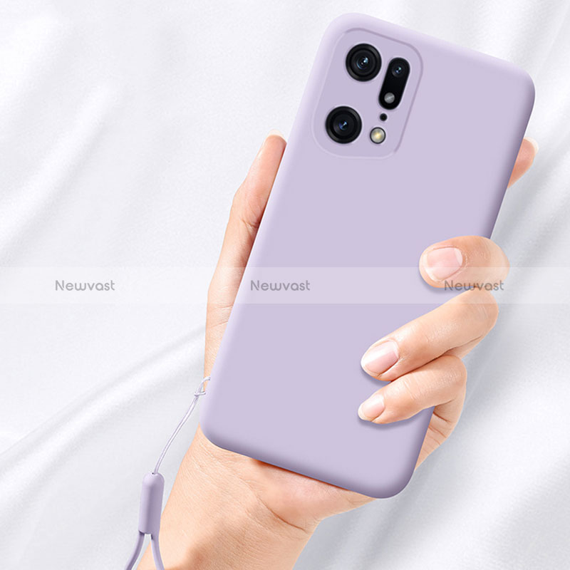 Ultra-thin Silicone Gel Soft Case 360 Degrees Cover for Oppo Find X5 5G