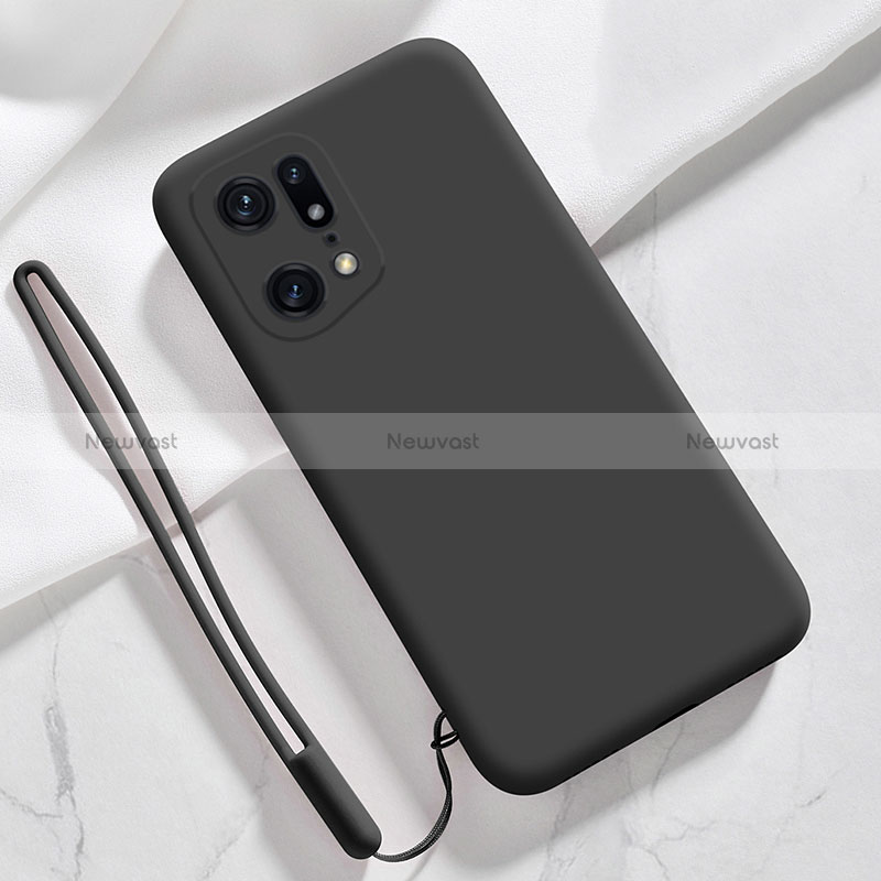 Ultra-thin Silicone Gel Soft Case 360 Degrees Cover for Oppo Find X5 5G