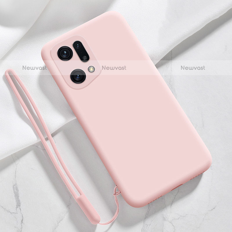 Ultra-thin Silicone Gel Soft Case 360 Degrees Cover for Oppo Find X5 Pro 5G