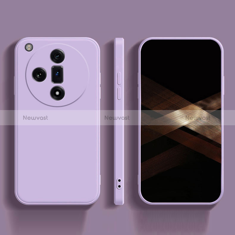 Ultra-thin Silicone Gel Soft Case 360 Degrees Cover for Oppo Find X7 Ultra 5G
