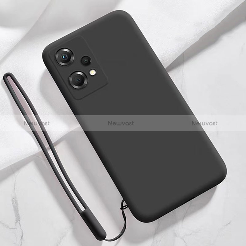 Ultra-thin Silicone Gel Soft Case 360 Degrees Cover for Oppo K10X 5G Black