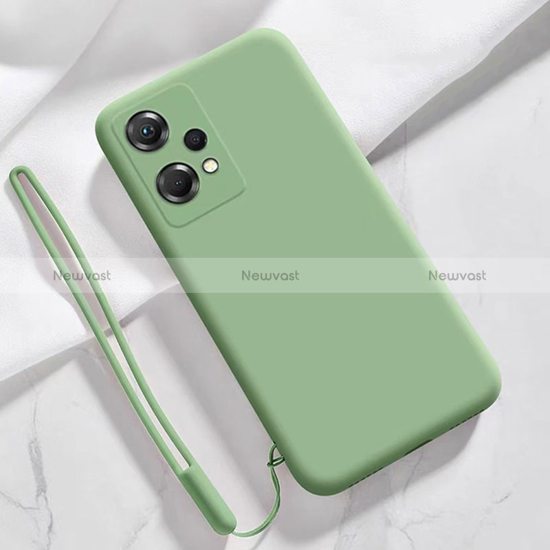 Ultra-thin Silicone Gel Soft Case 360 Degrees Cover for Oppo K10X 5G Matcha Green