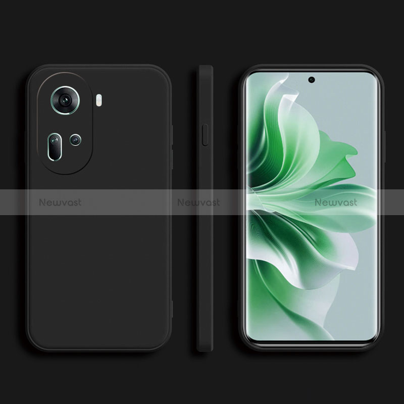 Ultra-thin Silicone Gel Soft Case 360 Degrees Cover for Oppo Reno11 5G