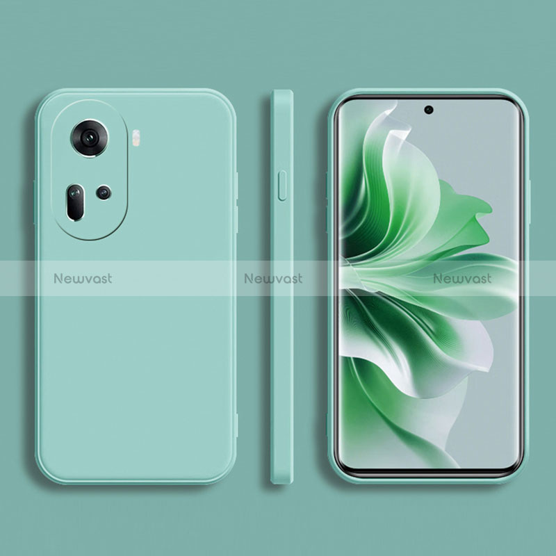 Ultra-thin Silicone Gel Soft Case 360 Degrees Cover for Oppo Reno11 5G