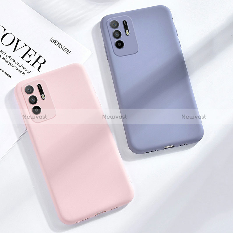 Ultra-thin Silicone Gel Soft Case 360 Degrees Cover for Oppo Reno5 Z 5G
