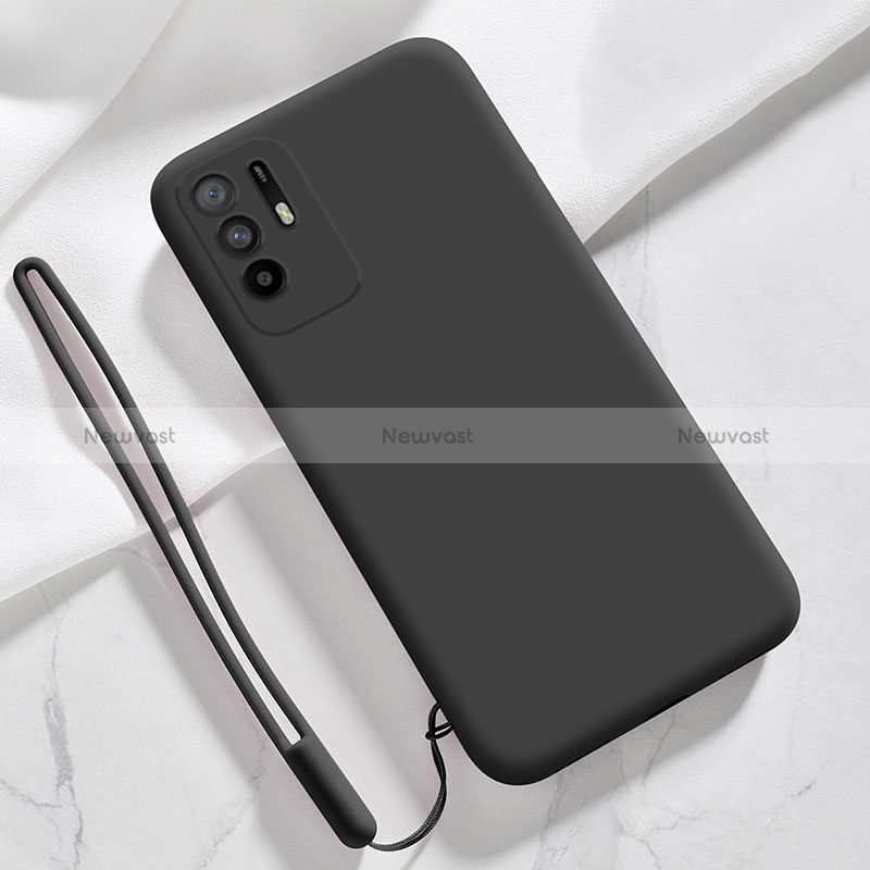 Ultra-thin Silicone Gel Soft Case 360 Degrees Cover for Oppo Reno5 Z 5G