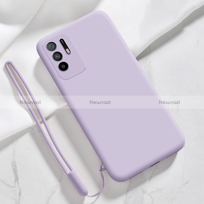 Ultra-thin Silicone Gel Soft Case 360 Degrees Cover for Oppo Reno5 Z 5G
