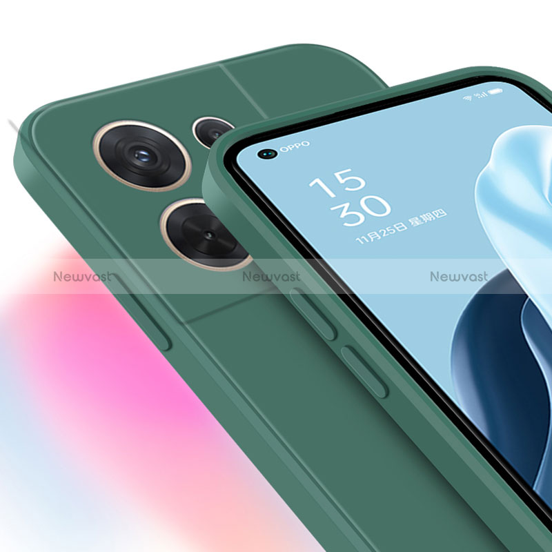 Ultra-thin Silicone Gel Soft Case 360 Degrees Cover for Oppo Reno8 5G