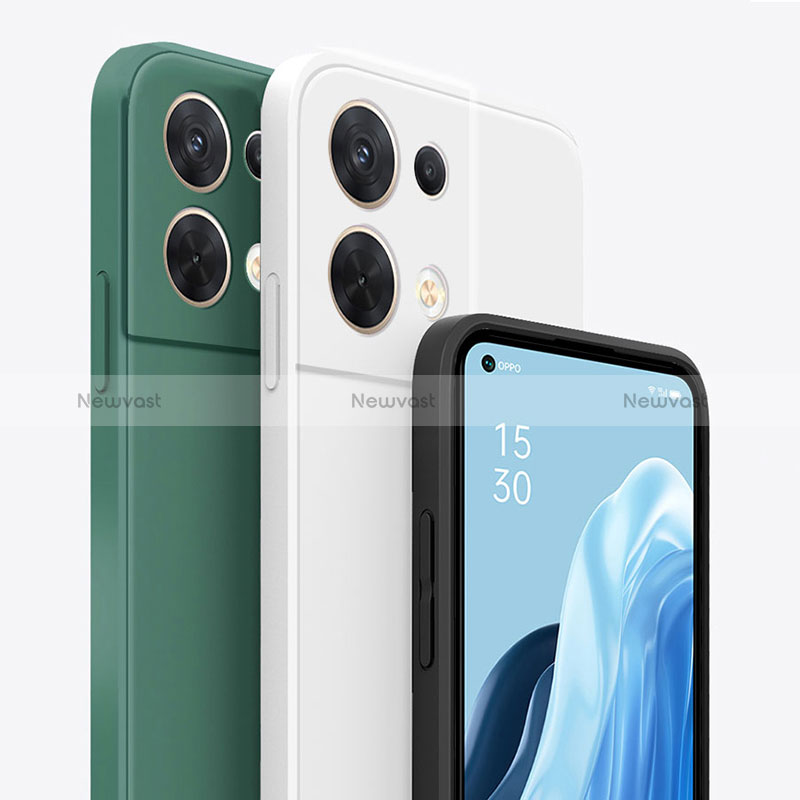 Ultra-thin Silicone Gel Soft Case 360 Degrees Cover for Oppo Reno9 5G