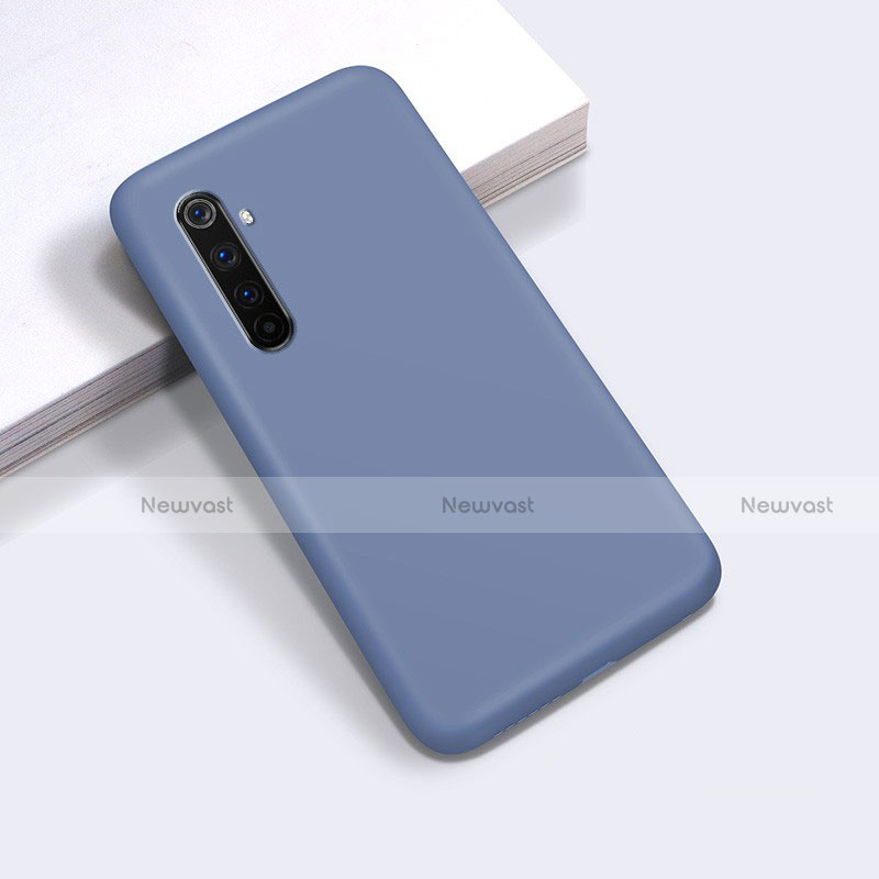 Ultra-thin Silicone Gel Soft Case 360 Degrees Cover for Realme 6 Pro Gray