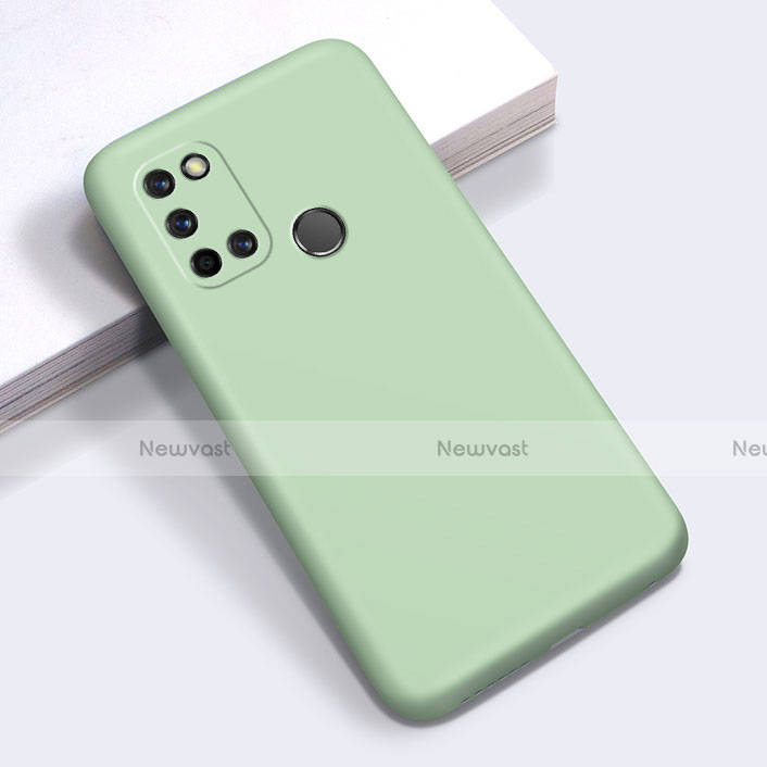 Ultra-thin Silicone Gel Soft Case 360 Degrees Cover for Realme C17 Green
