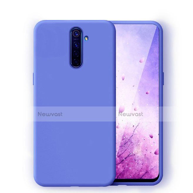 Ultra-thin Silicone Gel Soft Case 360 Degrees Cover for Realme X2 Pro Blue