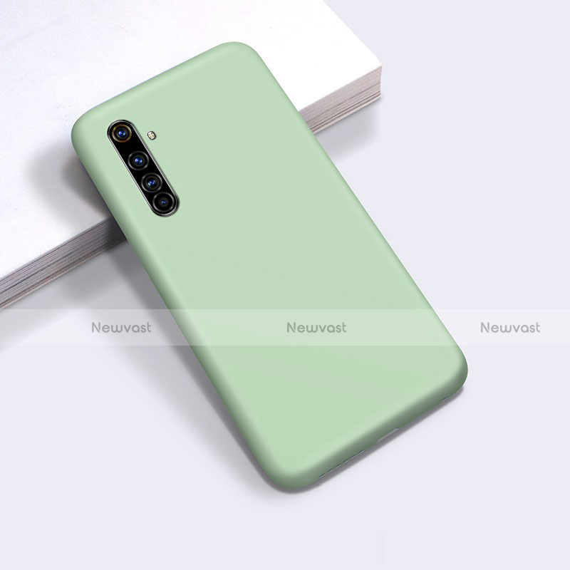 Ultra-thin Silicone Gel Soft Case 360 Degrees Cover for Realme X50 Pro 5G Green