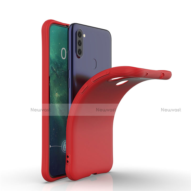 Ultra-thin Silicone Gel Soft Case 360 Degrees Cover for Samsung Galaxy A11