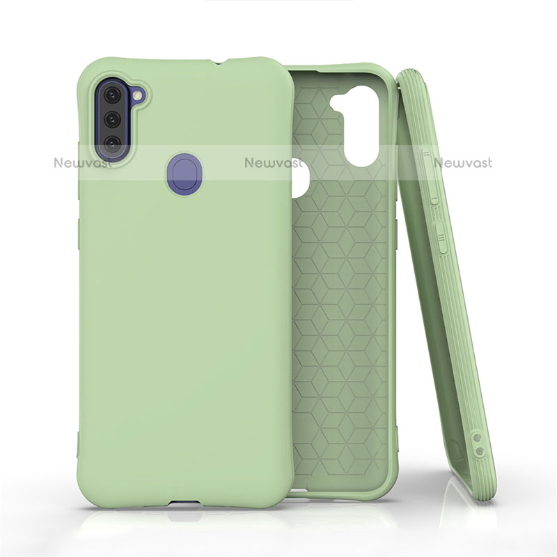 Ultra-thin Silicone Gel Soft Case 360 Degrees Cover for Samsung Galaxy M11