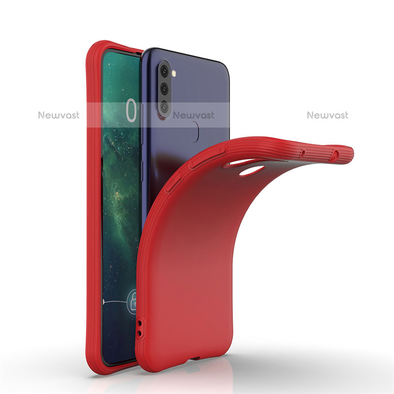 Ultra-thin Silicone Gel Soft Case 360 Degrees Cover for Samsung Galaxy M11