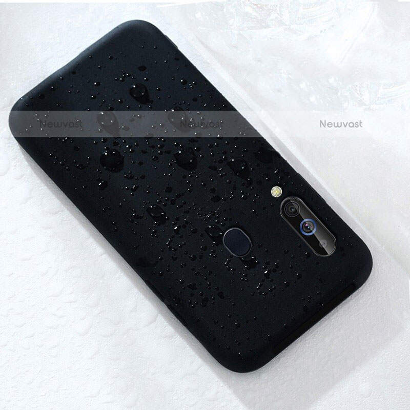 Ultra-thin Silicone Gel Soft Case 360 Degrees Cover for Samsung Galaxy M40 Black