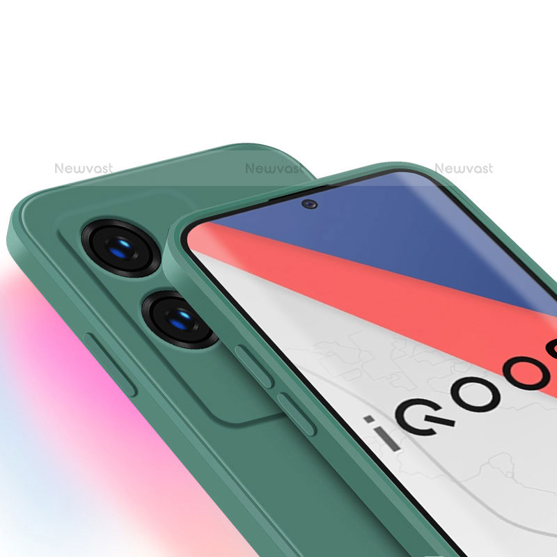 Ultra-thin Silicone Gel Soft Case 360 Degrees Cover for Vivo iQOO 8 5G
