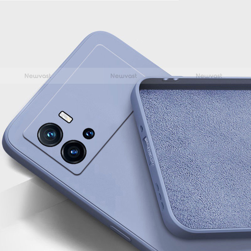 Ultra-thin Silicone Gel Soft Case 360 Degrees Cover for Vivo iQOO 9 5G