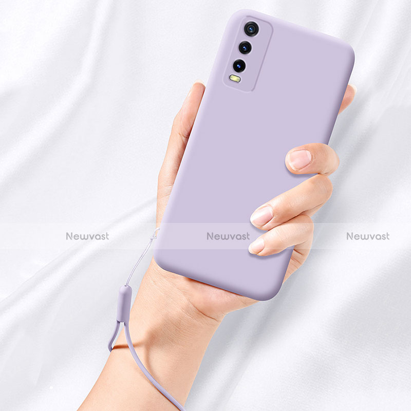 Ultra-thin Silicone Gel Soft Case 360 Degrees Cover for Vivo Y12s