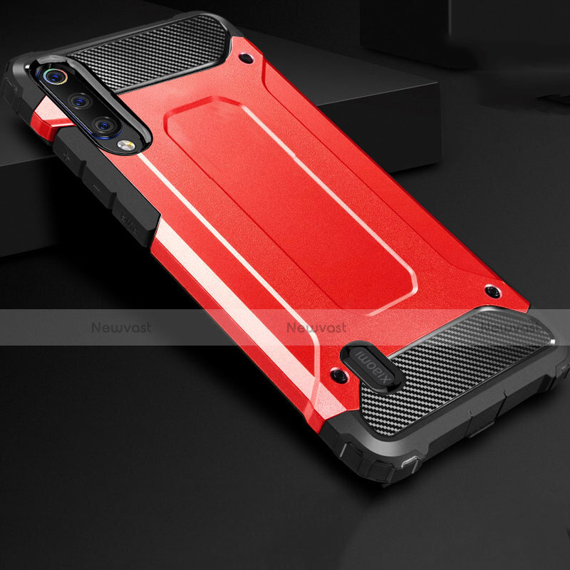 Ultra-thin Silicone Gel Soft Case 360 Degrees Cover for Xiaomi CC9e Red