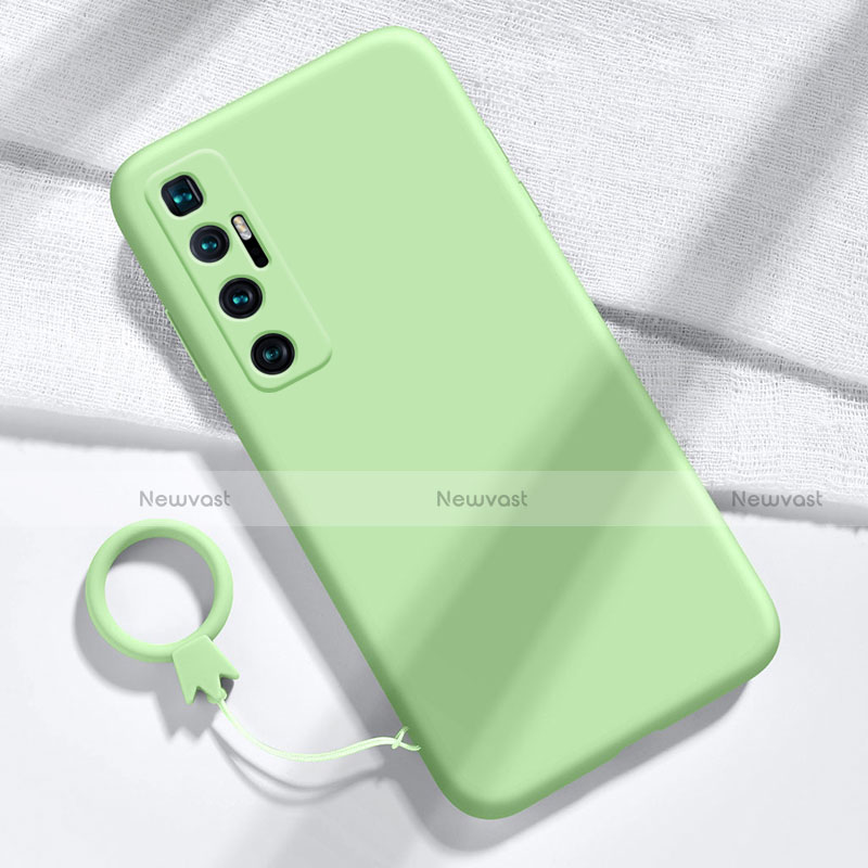 Ultra-thin Silicone Gel Soft Case 360 Degrees Cover for Xiaomi Mi 10 Ultra Matcha Green