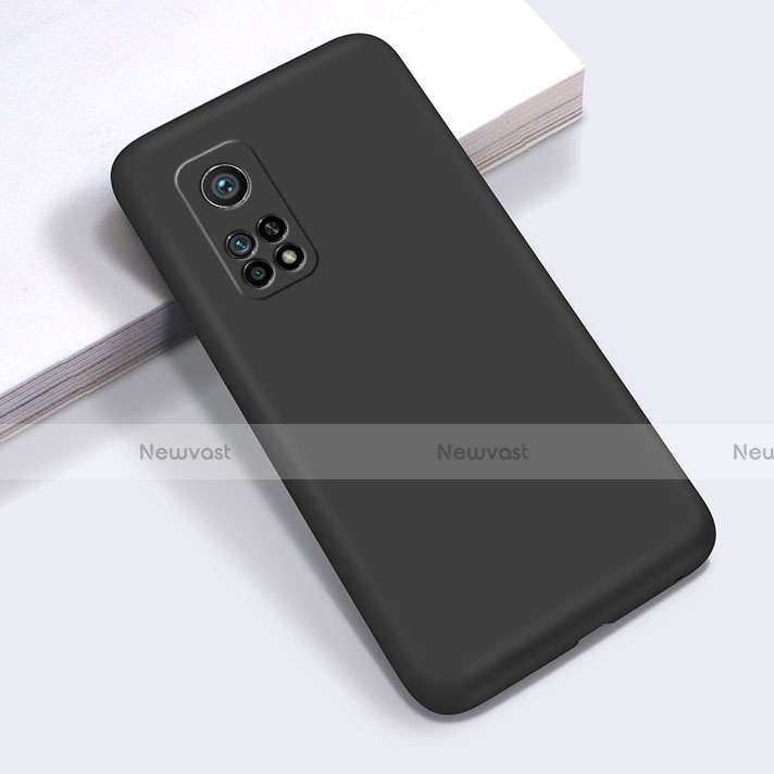 Ultra-thin Silicone Gel Soft Case 360 Degrees Cover for Xiaomi Mi 10T Pro 5G Black