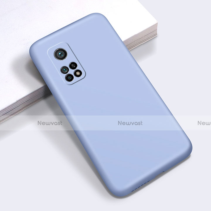 Ultra-thin Silicone Gel Soft Case 360 Degrees Cover for Xiaomi Mi 10T Pro 5G Clove Purple