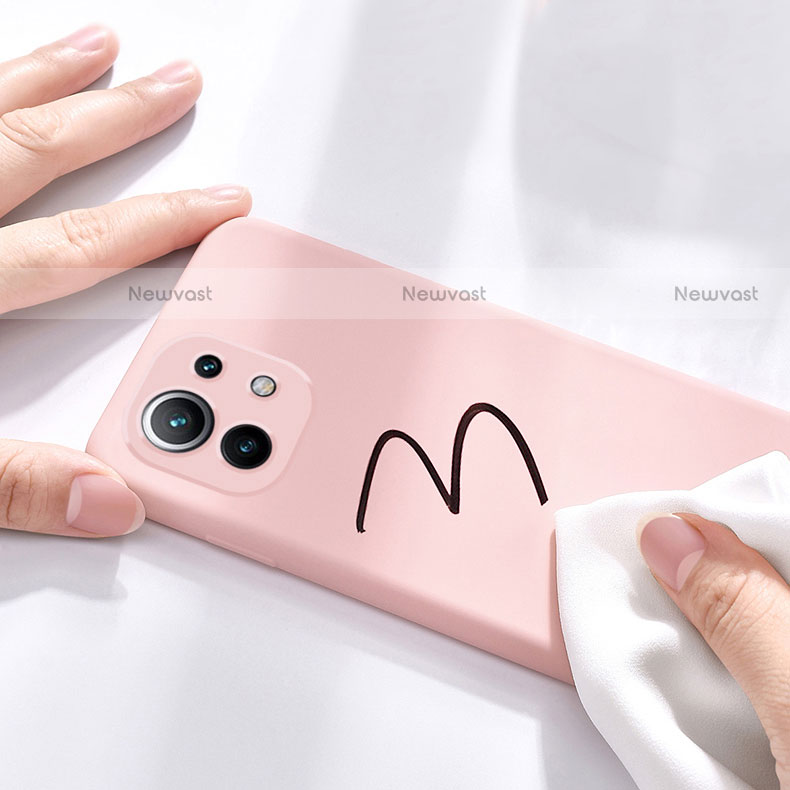 Ultra-thin Silicone Gel Soft Case 360 Degrees Cover for Xiaomi Mi 11 Lite 5G