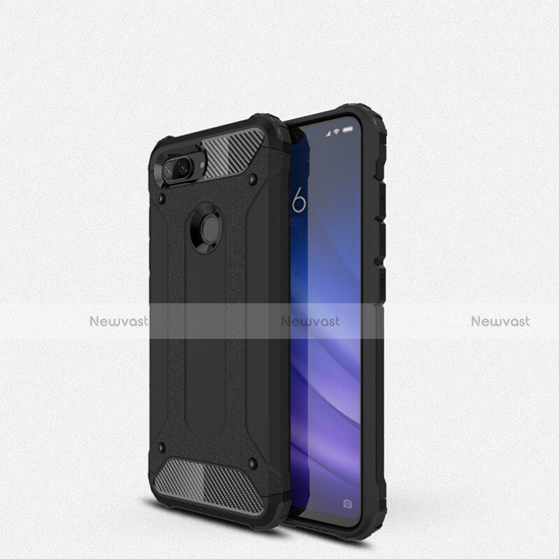 Ultra-thin Silicone Gel Soft Case 360 Degrees Cover for Xiaomi Mi 8 Lite Black